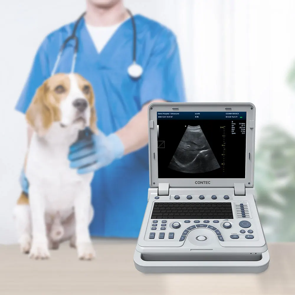 CONTEC CMS1700A VET Sonography veterinary Echocardiography Vascular Ultrasound color doppler