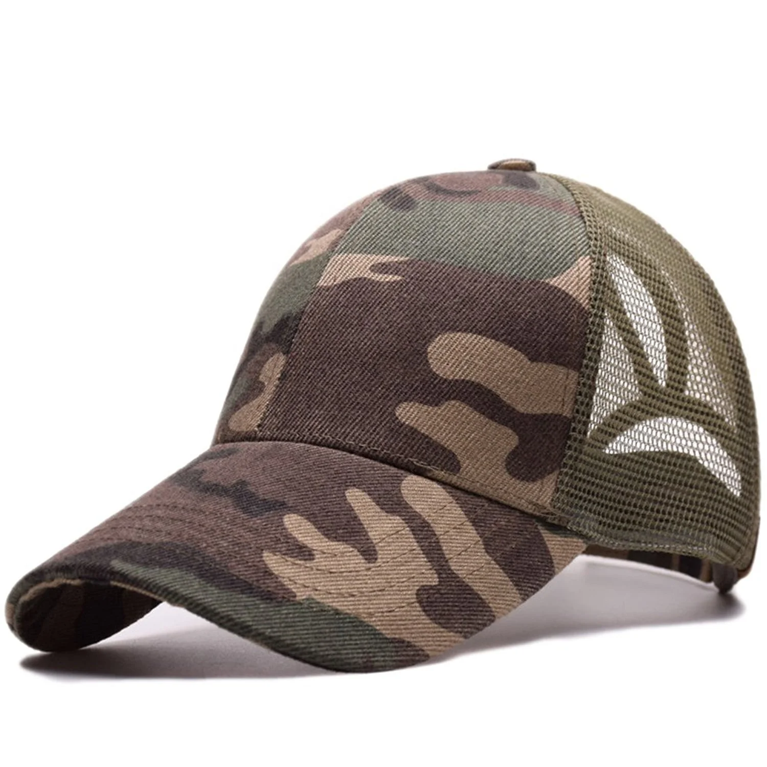 
Пуленепробиваемая Кепка для хвоста, стильная эластичная Кепка K-Pop-камуфляжная 