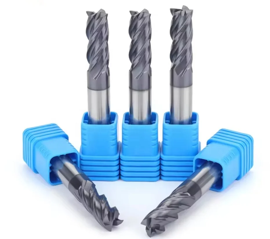 Solid Carbide 1/4 inch endmill End Mill 14 2 Flutes Inch Size CNC Cutting Tools
