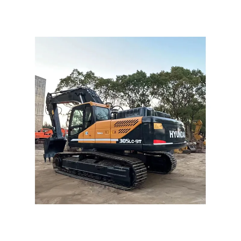 Оригинальная Корея с хорошим состоянием используется Hyundai 305 305LC-9T 220/225/210/335 гидравлический гусеничный экскаватор хорошего качества