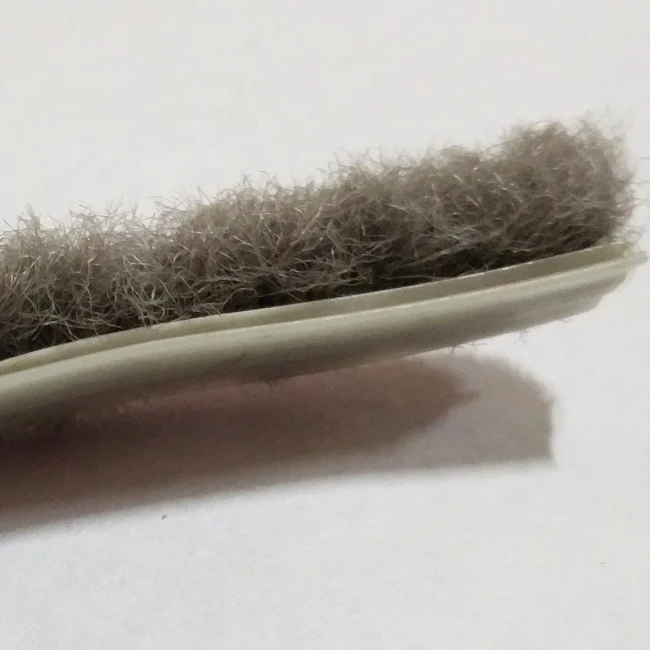 Commercial home office hotel waterproof windproof brush window door seal rubber wool pile weather strip