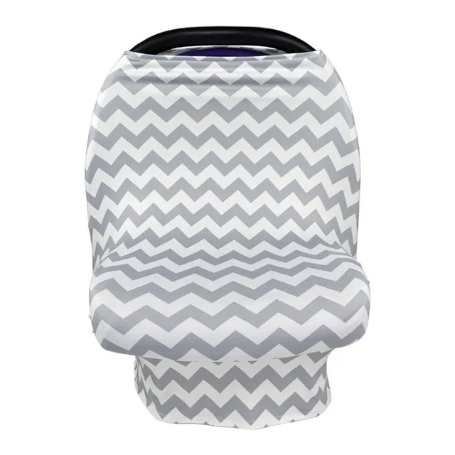 Multi-Use Stretchy 3 in 1 Car Seat Canopy Best Baby Gift Nursing Breastfeeding Cover