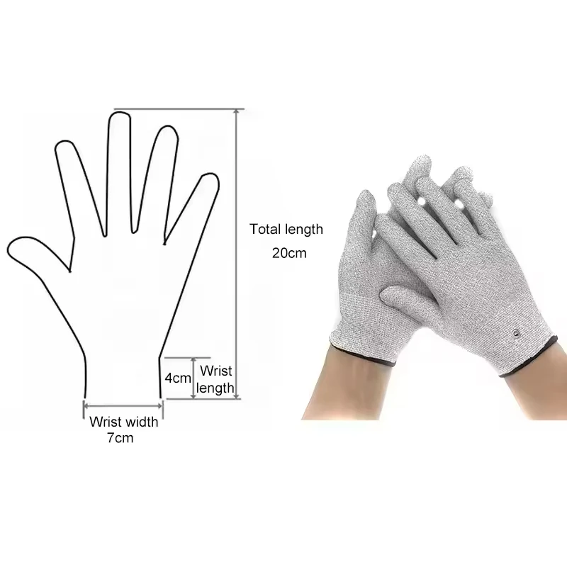 microcurrent facial toning device guantes masajeadores elettro stimolazione viso guanto massage skin care face lift machine