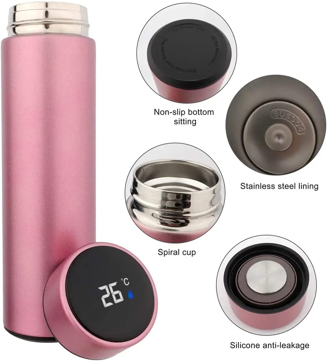 Wholesale Products Double Walled Insulated Stainless Steel Vacuum Sport Thermal Smart Water Bottle