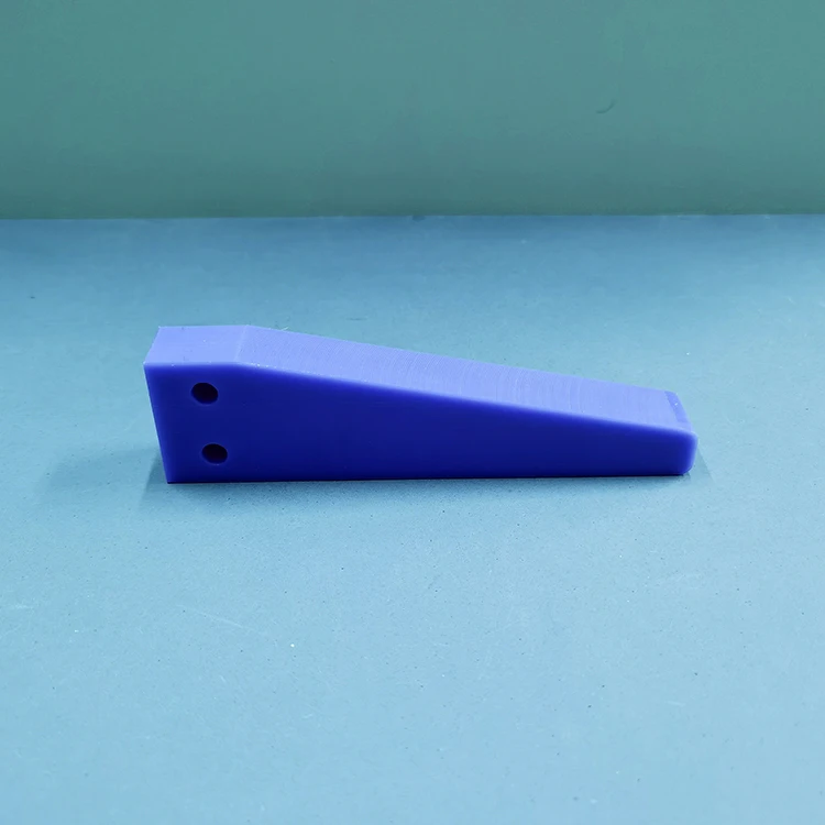 Transmission pipeline equipment blue backing plate special engineering plastics nylon sheet material