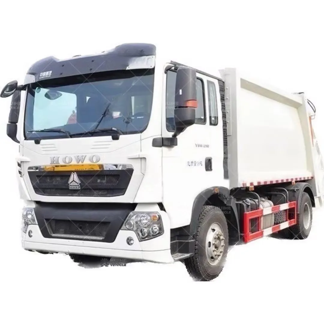 HOWO4X2 б/у 10m3 12m3 14m3 сбора мусора truckgarbage