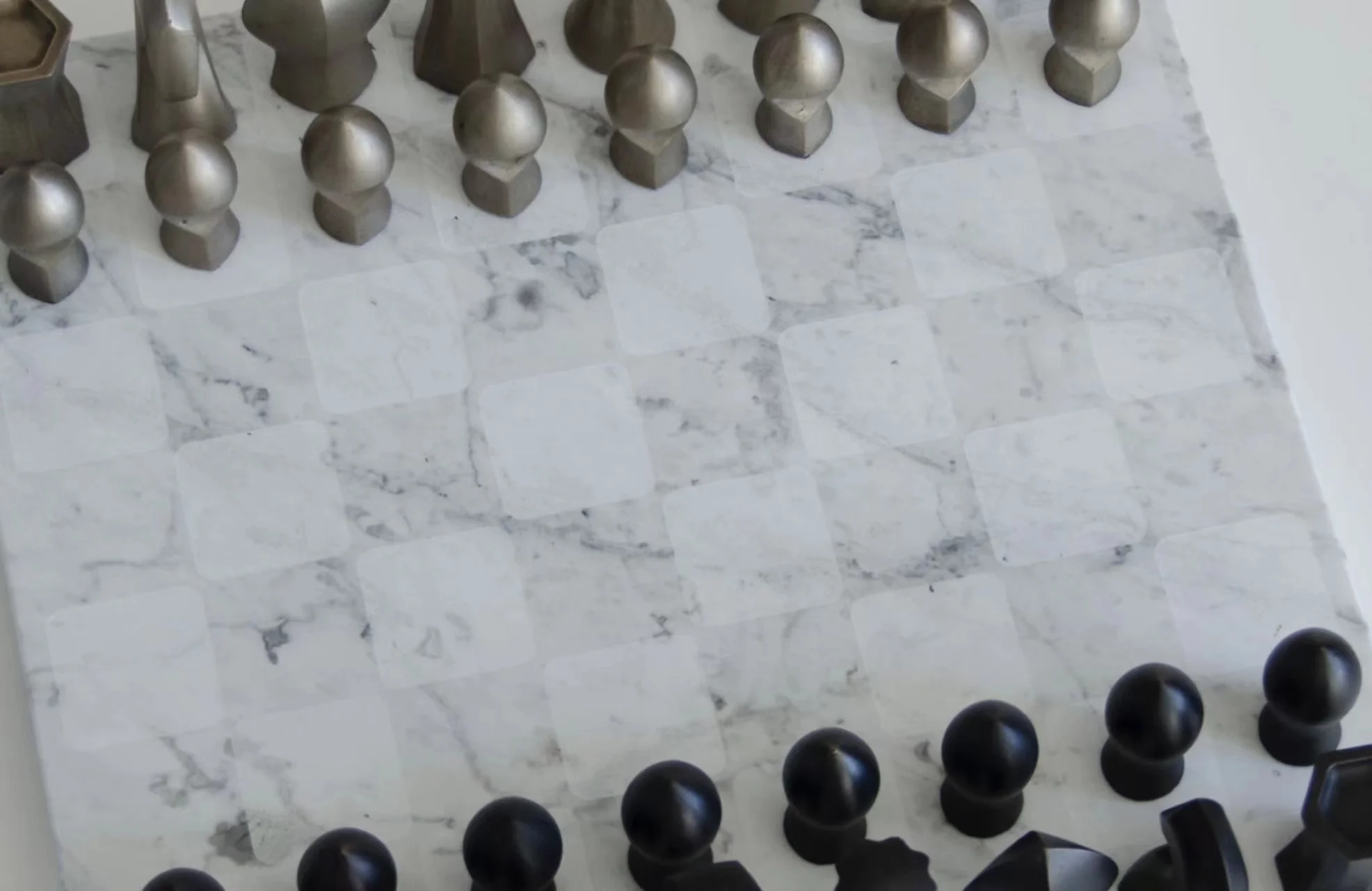 2024 luxury Marble Chess Board Unique Design  Chess Board Game Tournament For Adult