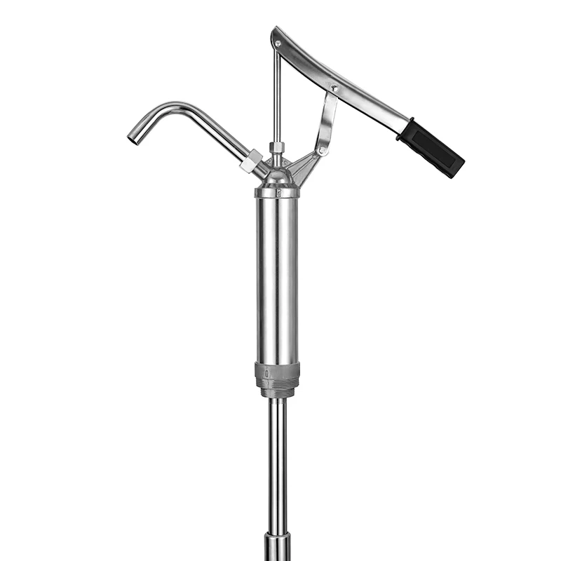 Заводской рычажный чугунный ручной механический топливный дизельный двигатель масляный керосиновый цилиндрический барабанный насос для 200л цилиндрического барабана