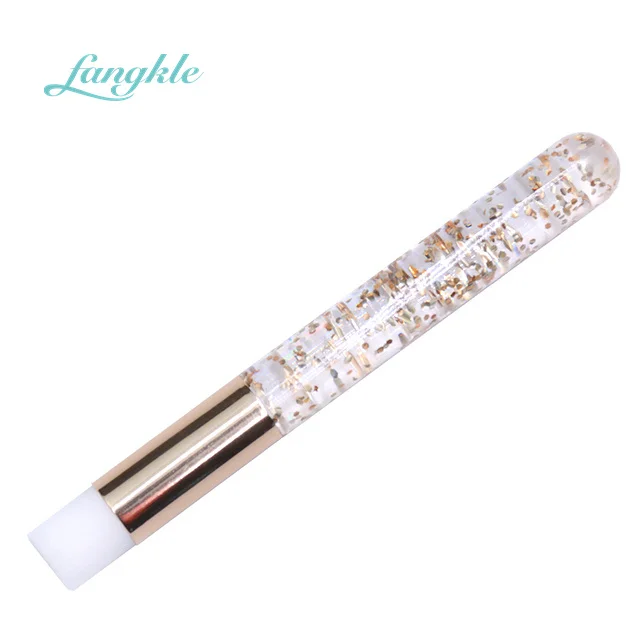 Fangkle Hotselling Plastic Cleaning Eyelash Brush Extension Bamboo Eyelash Foam Brush
