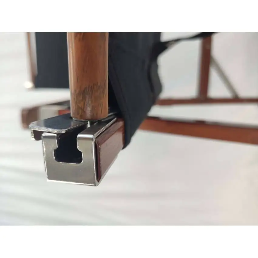 Simpleme Folding Aluminum Tall Makeup Artist Chair With Cup holder