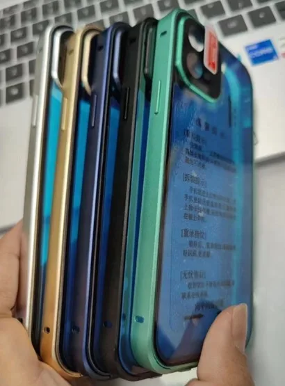 for iphone 15 pro max phone case privacy Magnetic Double Side Glass phone case for iphone 12 13 14 15 case shockproof