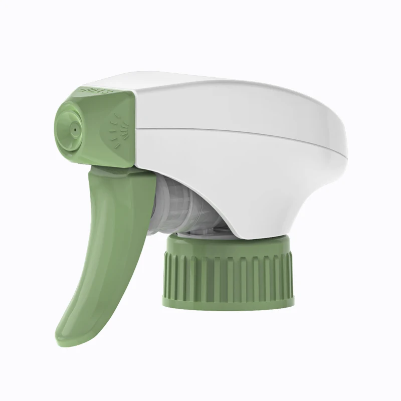 Manufacturer supplied 28 410 hand foam head trigger sprayer with spray bottle full plastic trigger