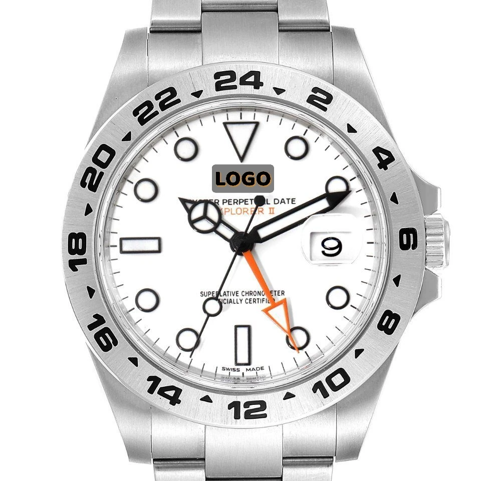 nuff said 1:1 Quality Rolexing 904l Stainless Steel Sapphire Mirror Glass Mechanical watch Rolexable Watches