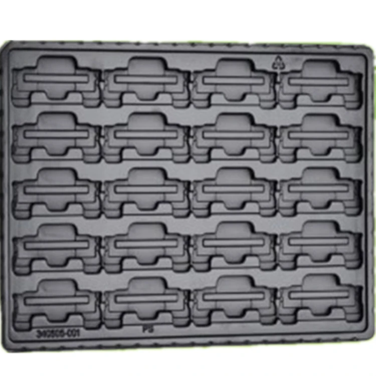 Factory price Industrial ESD Packing PET Blister Tray Vacuum Formed Plastic Package