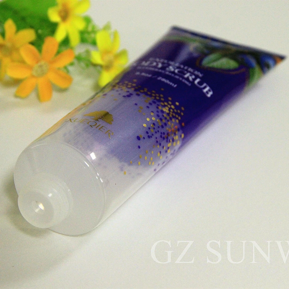 Cosmetic Plastic PE Tubes for Packing Cream Lotion Paste Container