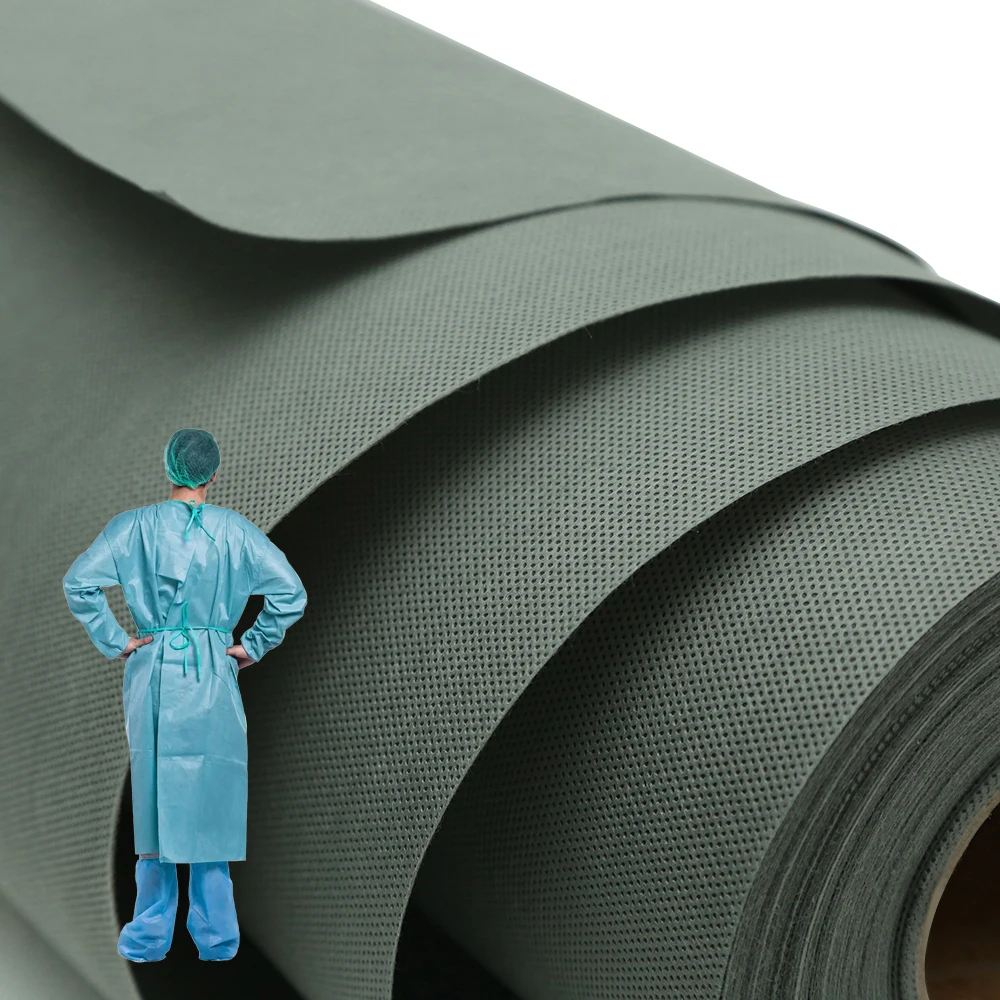 Hydrophobic SMMS SMS TNT Hydrophilic SSS SS Perforated Embossed 100% PP Polypropylene Spunbond non woven suppliers