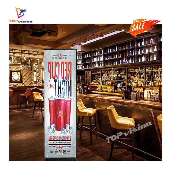 Topvision Digital Hd For Events Movie Cinema Light Customized Poster Display  With Led Screen