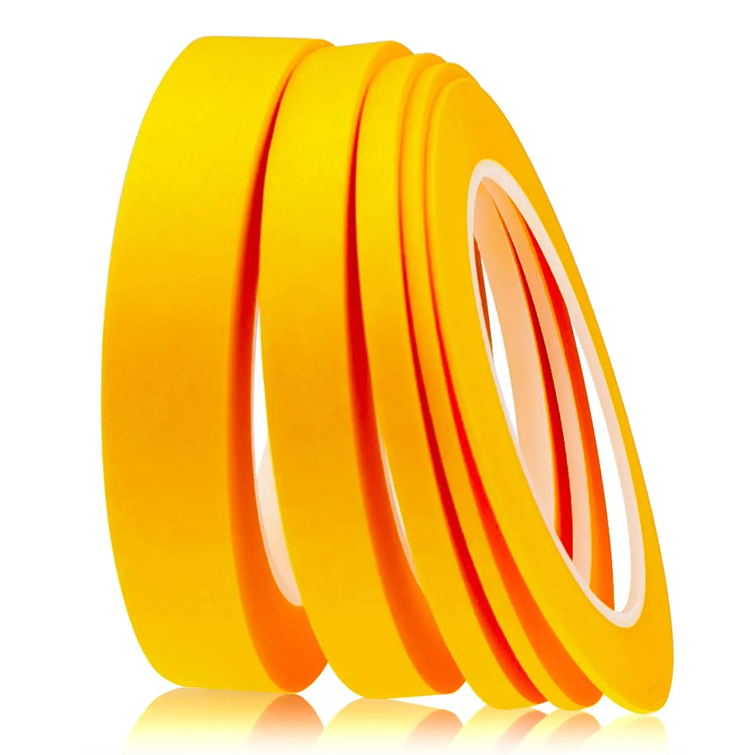 Custom Yellow Japan Washi Rice Paper Tape No Residue For Auto Painting Or Home Painting