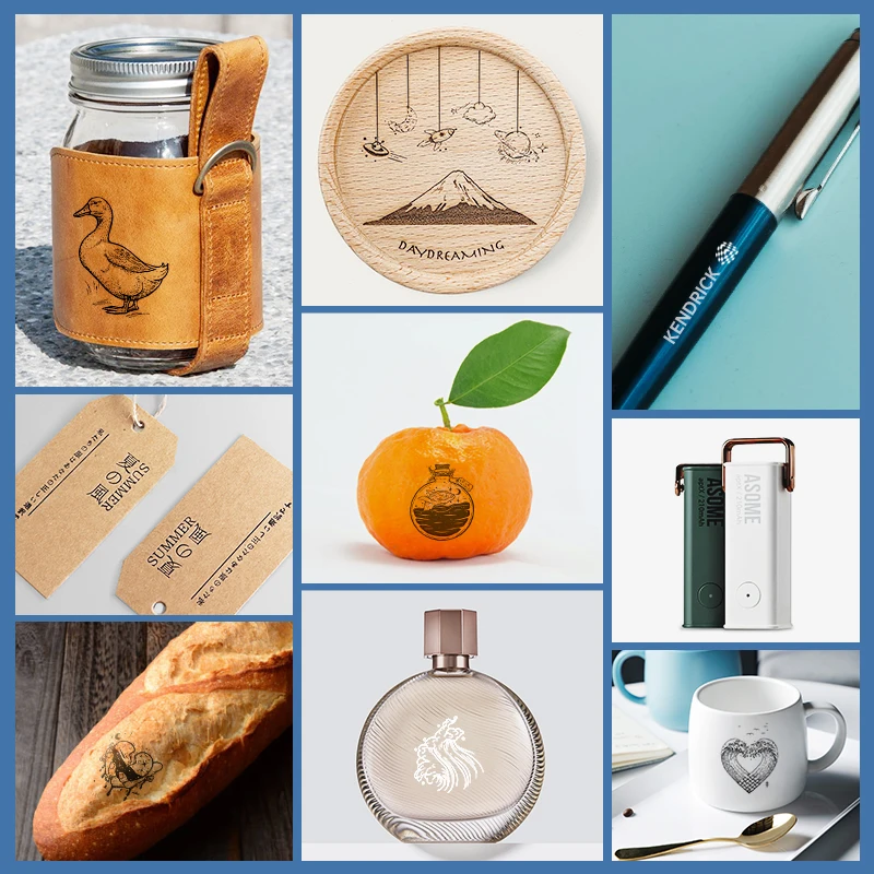 Mini Portable Wifi Connection Bank Lazer Printer For Metal Credit Card Engraver Wood Laser Engraving Machine