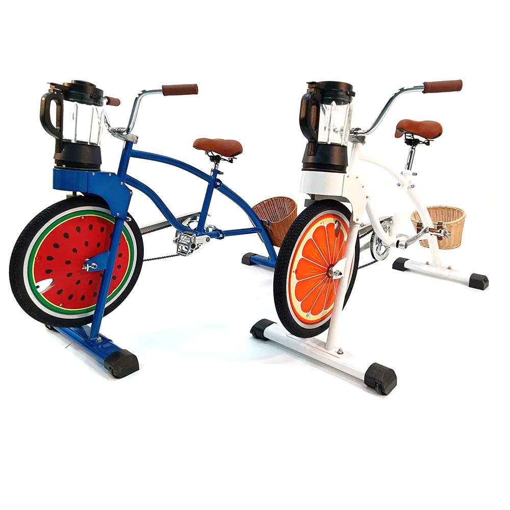 EXI machine supplies parties Blender Bike White  Retro bicycles advertisement