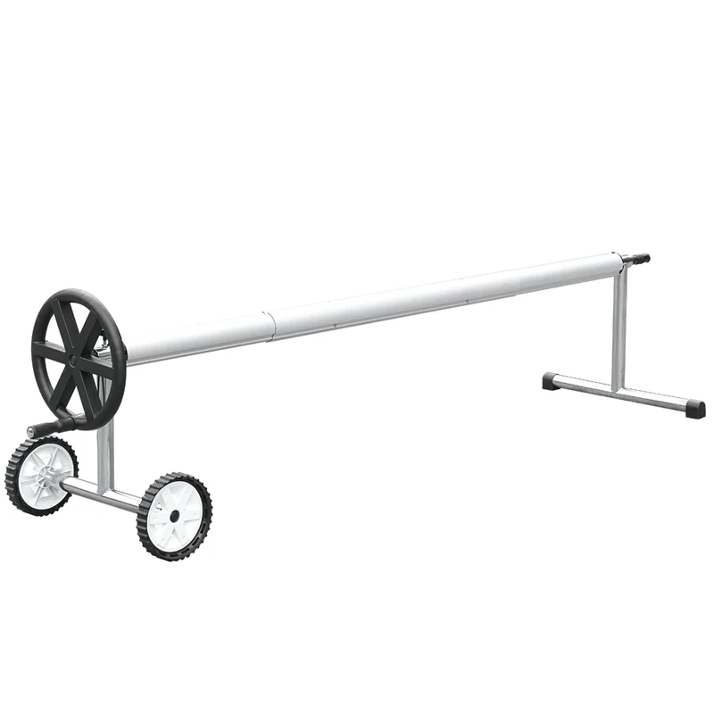 factory price Sliver Premium High-end ABS+SS304 safety pool cover roller swimming