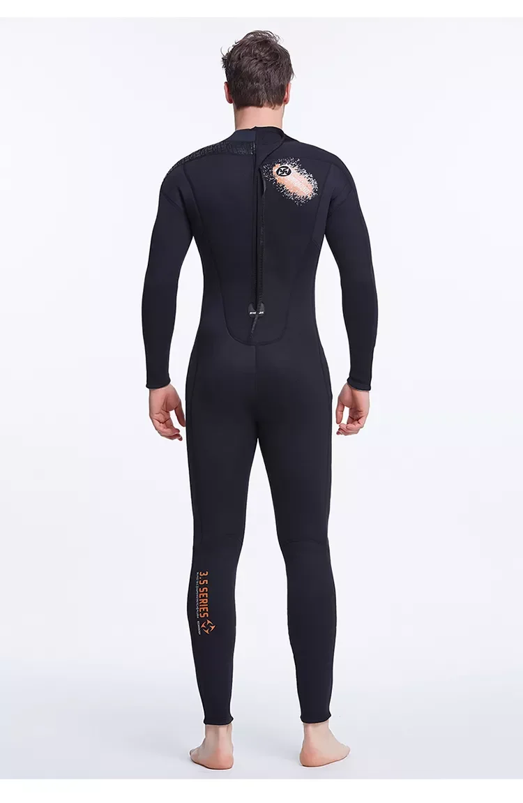 Гидрокостюм 3 мм для мужчин и женщин, неопреновый утолщенный теплый гидрокостюм, цельный костюм для глубокого Снорклинга и серфинга