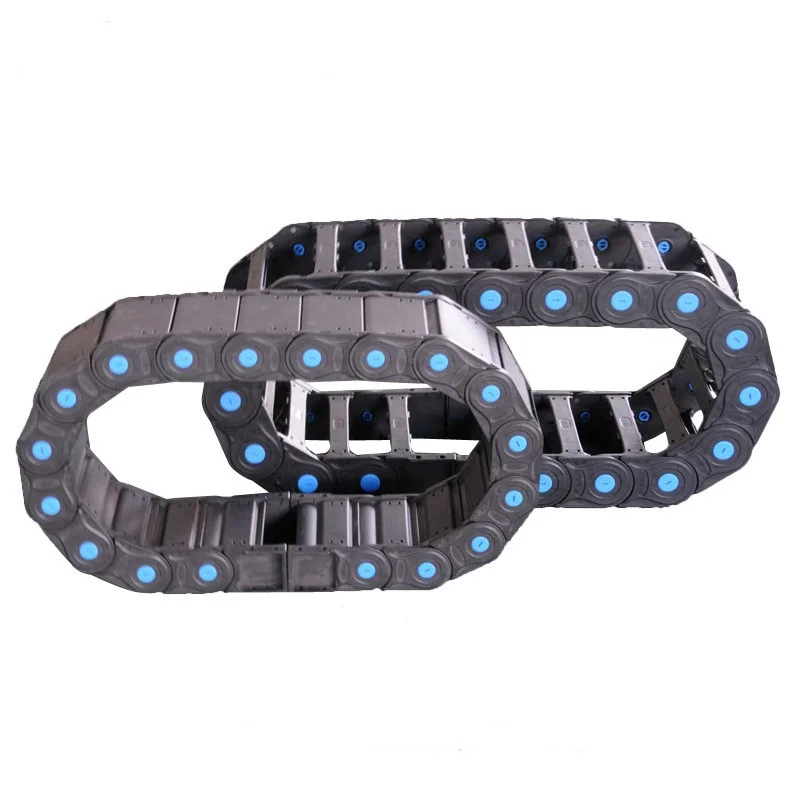 Plastic Nylon Plastic Bridge And Enclosed energy Drag Cable Carrier Chain