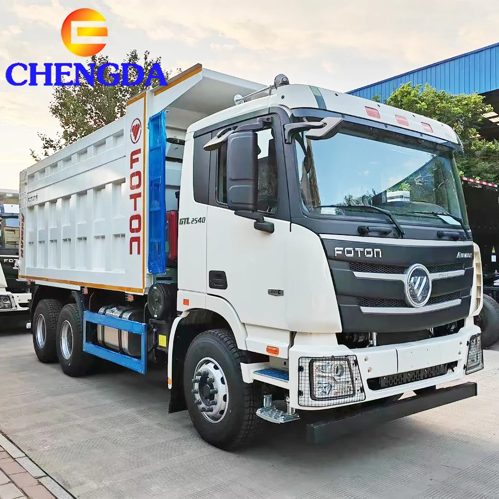 Heavy Duty 30ton Foton 6x4 10 Wheel Tipper Dumper Truck New Used Foton Dump Truck For Sale Jamaica