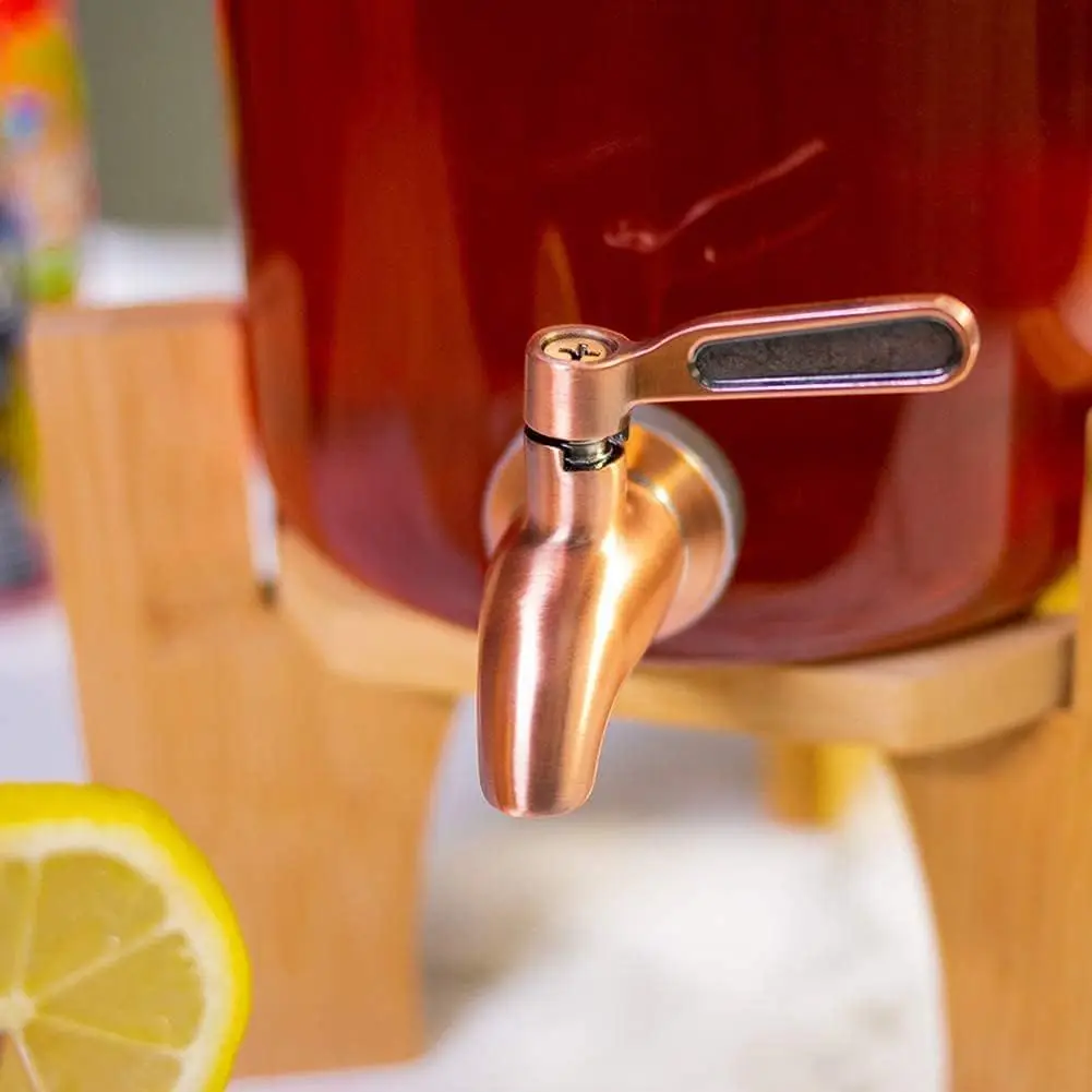 Customized stainless steel coffee dispenser Beverage Tap jar Juice Cold Drink Dispenser Taps