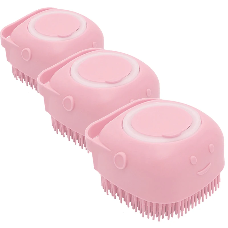 Amazon New design Grooming Shower Brush for Short Long Haired Dogs and Cats Washing