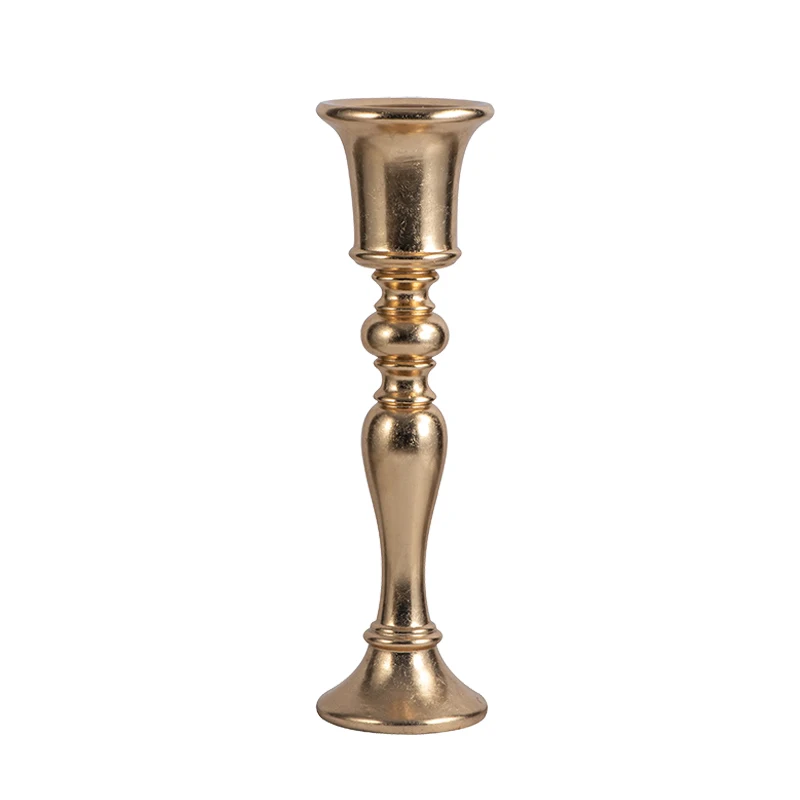 130cm Tall Gold Centerpieces Vase For Wedding Table Vase Mariage Trumpet Floor Wedding Vase