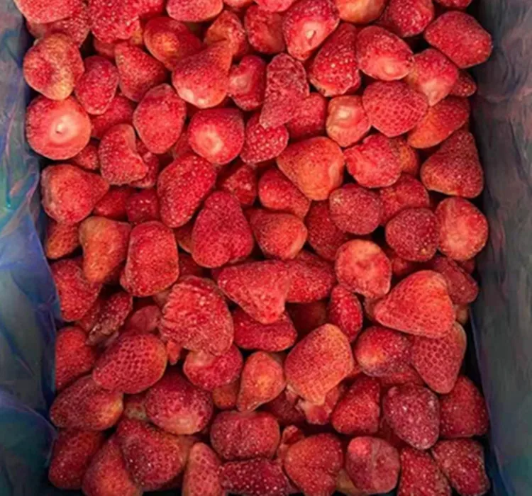 
2021 new crop IQF frozen strawberry whole 15-35mm 15-25mm 25-35mm slice dice 