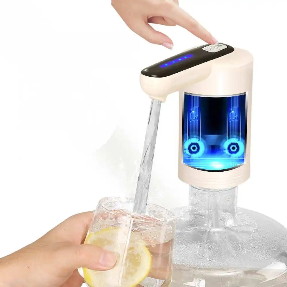 New 5 Gallon Double Pump Water Bottle  Electric Rechargeable  Automatic Portable Water Dispenser Pump