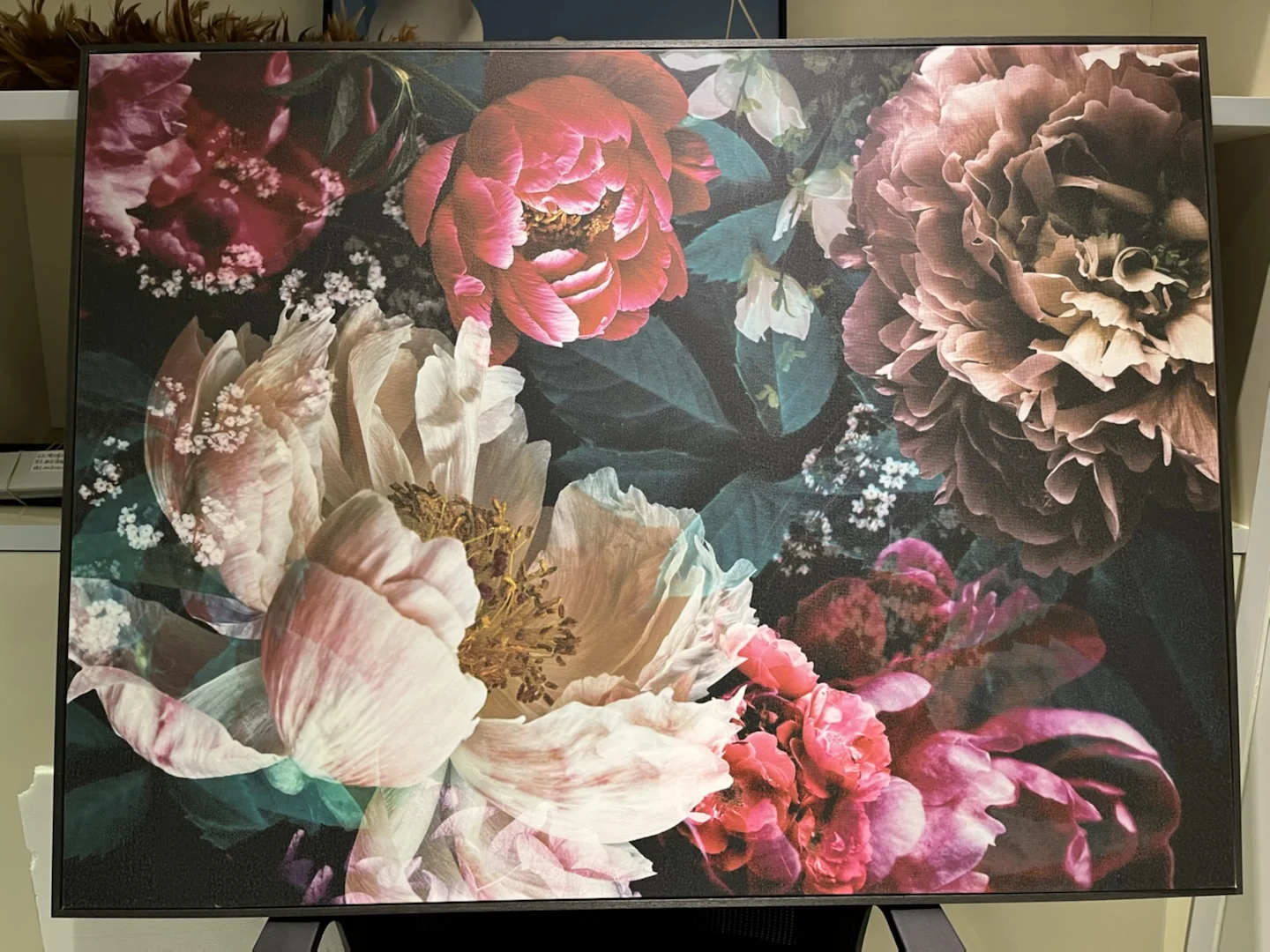 Wall Picture Home Decoration Textured Canvas flowers Art Modern Abstract Painting