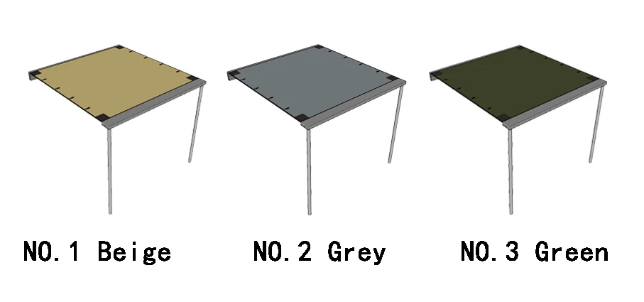 Наружный Автомобильный солнцезащитный тент для кемпинга (2X2.5M)