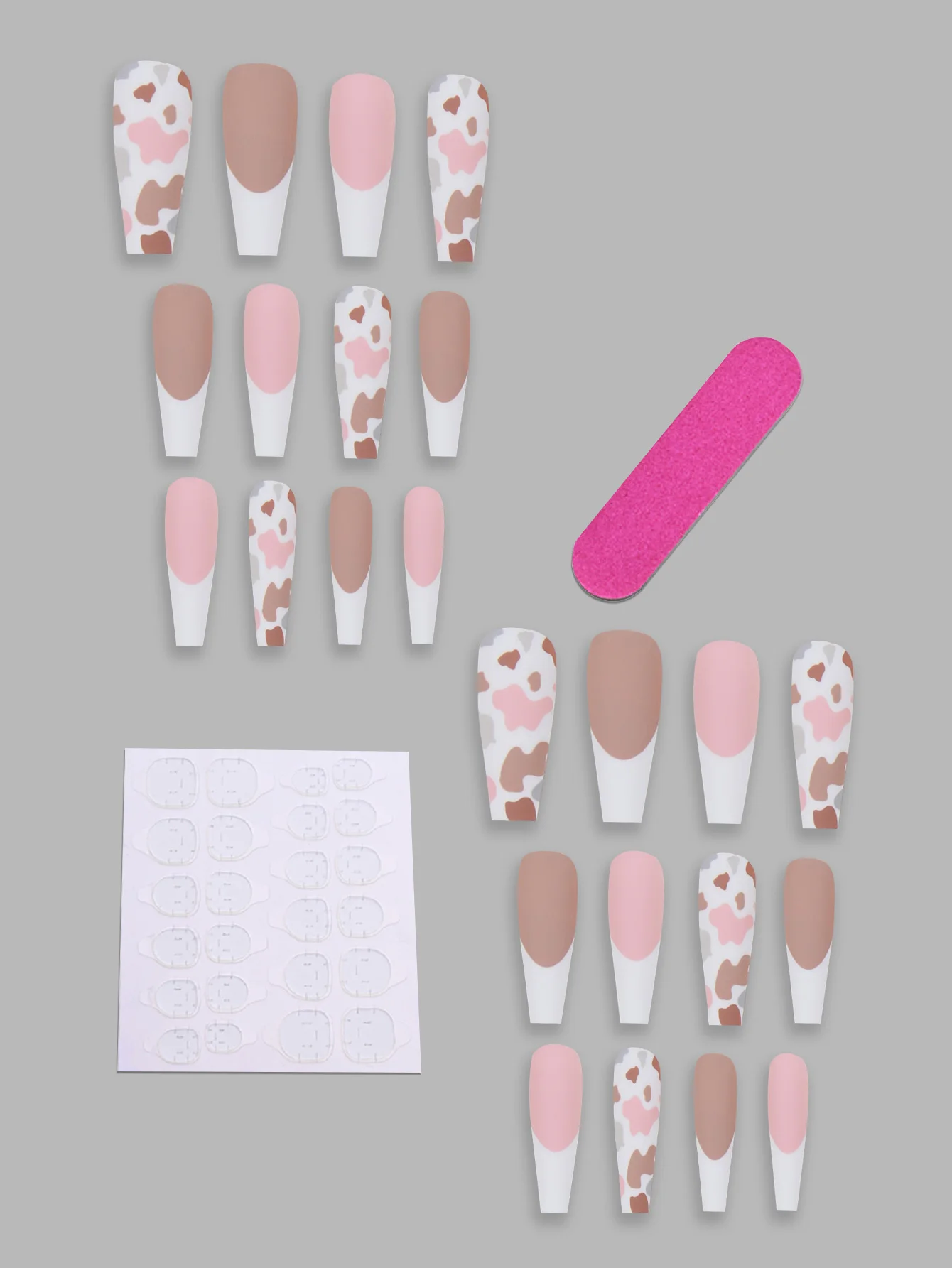 Wholesale Bride False Nails Tips Artificial fingernail tips 3d Strong Press on Nail Custom Back Glue Nails