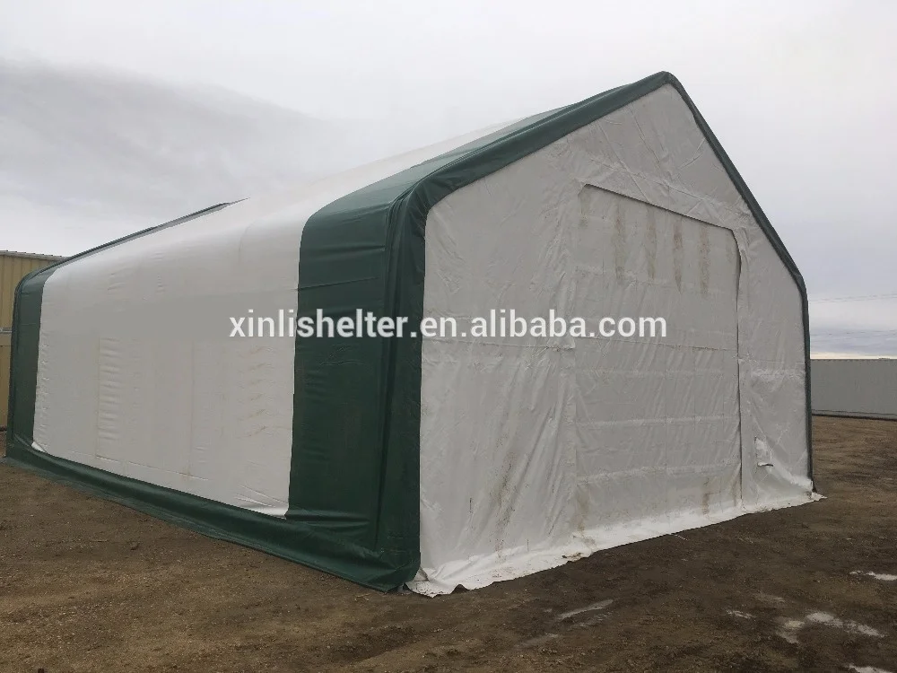 Double truss fabric building Big Roof top Waterproof Storage Warehouse Tent Outdoor xinli Tent