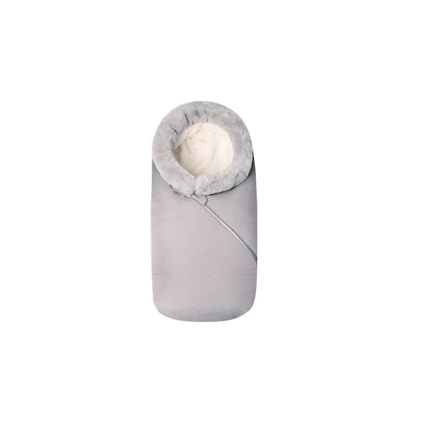 Водонепроницаемый спальный мешок для новорожденных, теплый зимний мешок для сна для детской коляски, складной, с защитой от ударов