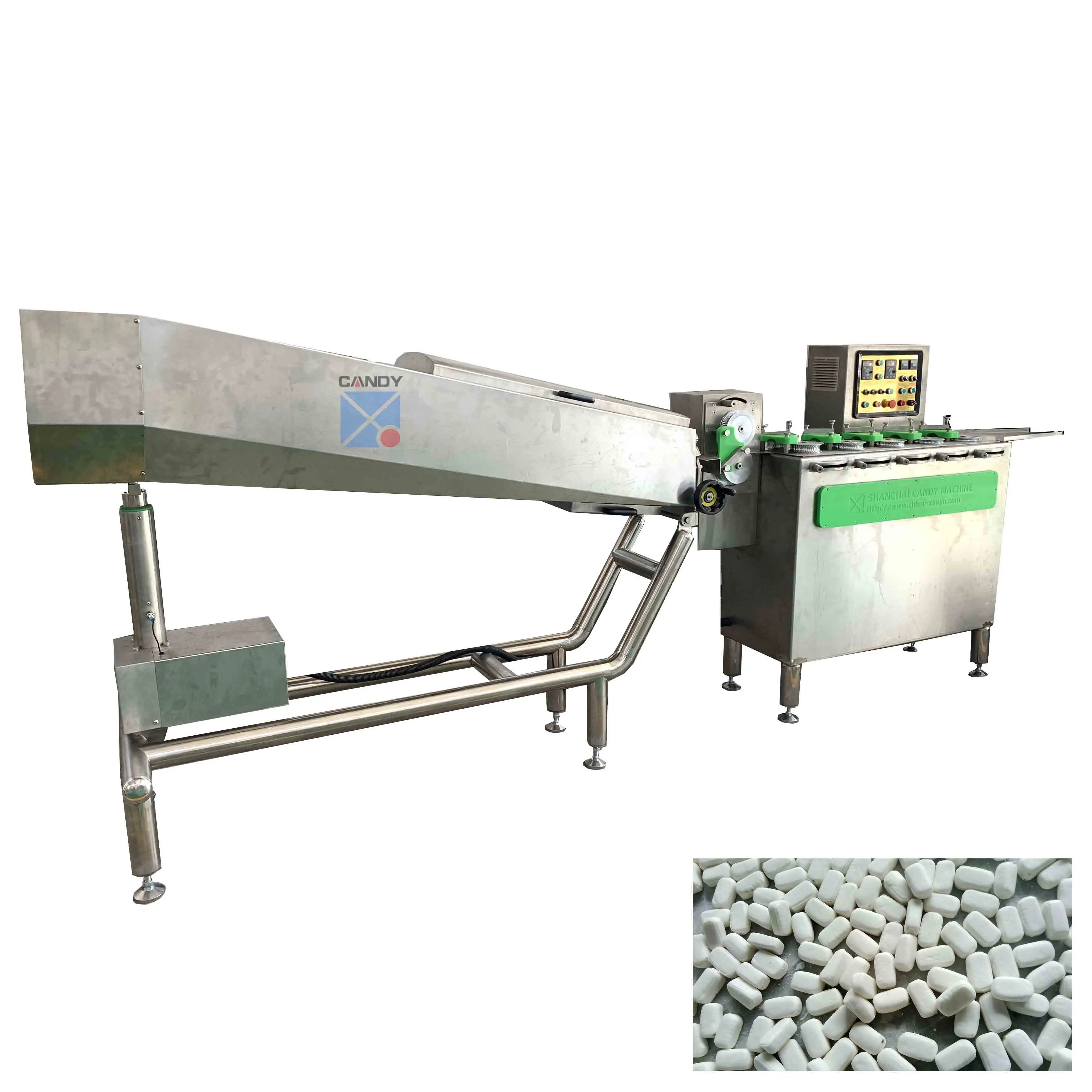 China candy machine shanghai factory TY400 candy batch roller and rope sizer machine for hard candy making line