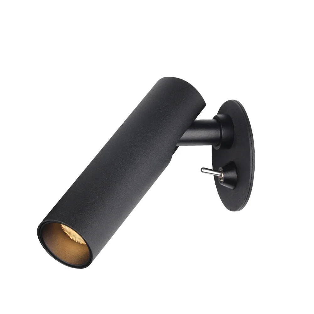 New Modern Simple Switch Type Angle Adjustable 5W LED Reading Lighting Lamp Decorative Table Lamp Soft Luminous White