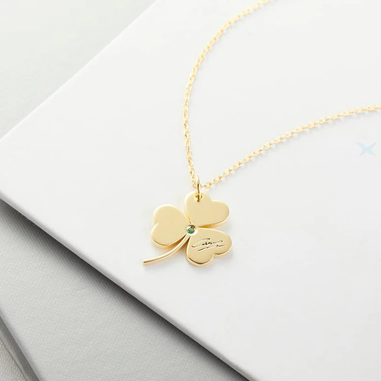 Золотые украшения 18 карат из нержавеющей стали круг с сердцем внутри кулон ожерелья гравировкой Начальная буква фраза Дата ожерелье на заказ