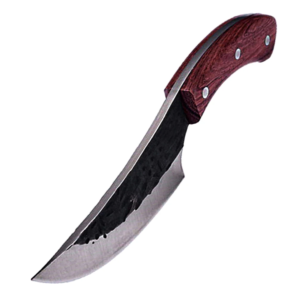 
High Carbon 1095 Forged Steel Japanese Bushcraft Field Knife Hunting Knives Handmade 