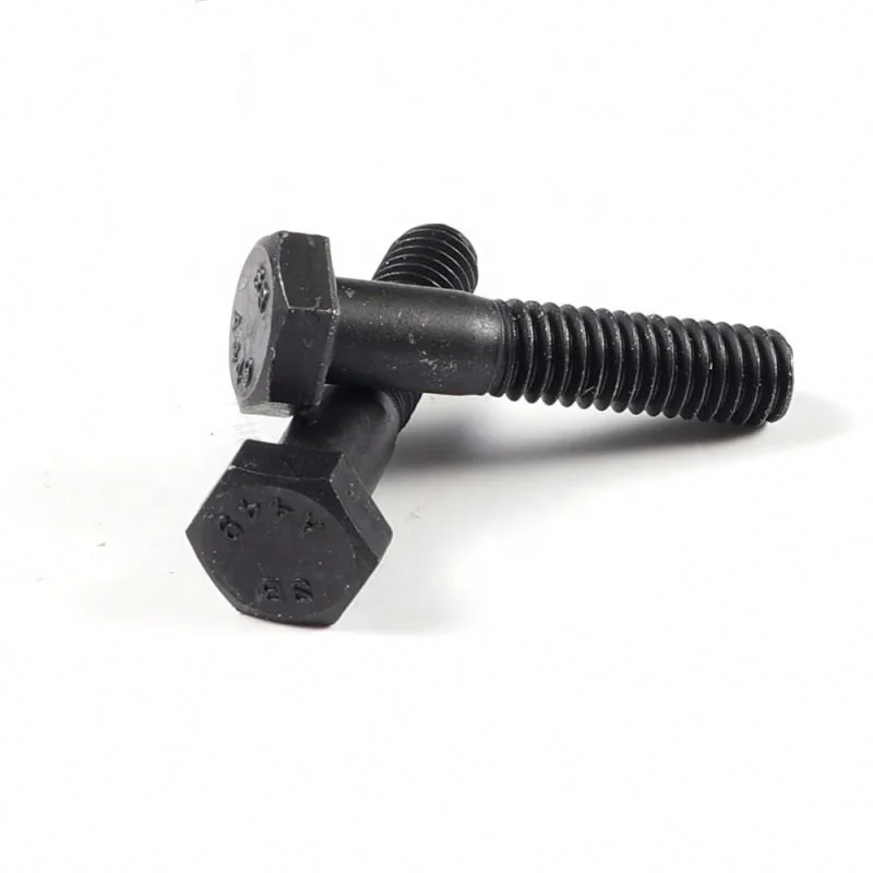 Customiztion 2-8 x 7 Grade 5 SAE J429 ASTM A449 type 1 Black Oxide Hex Head Bolt