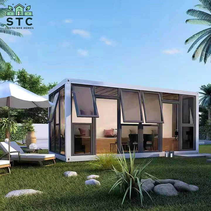 STC Best Selling Fast Food Kiosk Shipping Container House Modular Container Expandable Folding Container Dining Room From China