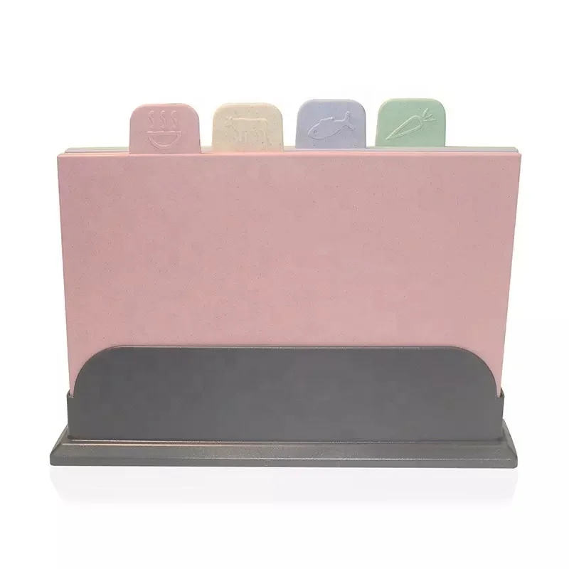 Multi-functional Professional Plastic Wheat Straw Cutting Board Chopping Blocks Nice Quality Cutting Board  for kitchen