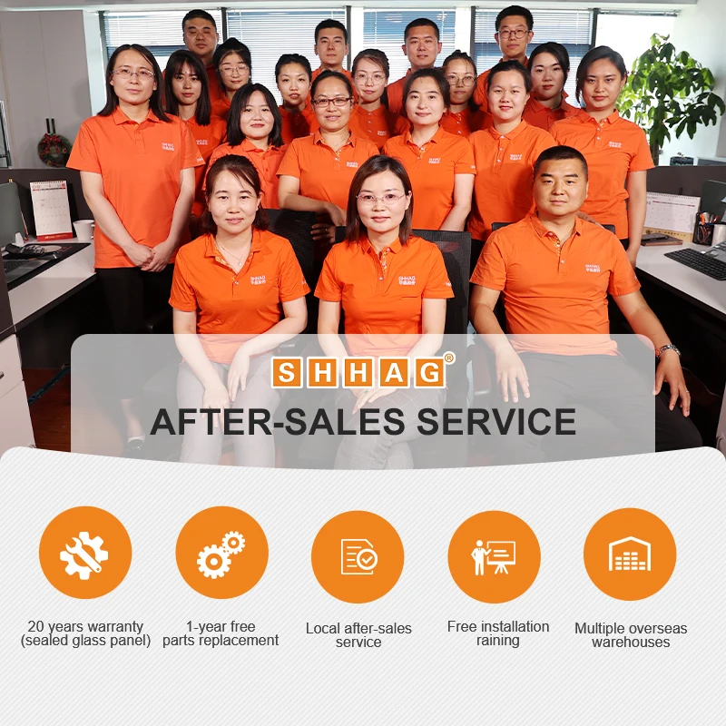 OEM Refrigerator Spare Parts Commercial Freezer Display glass door for Supermarket