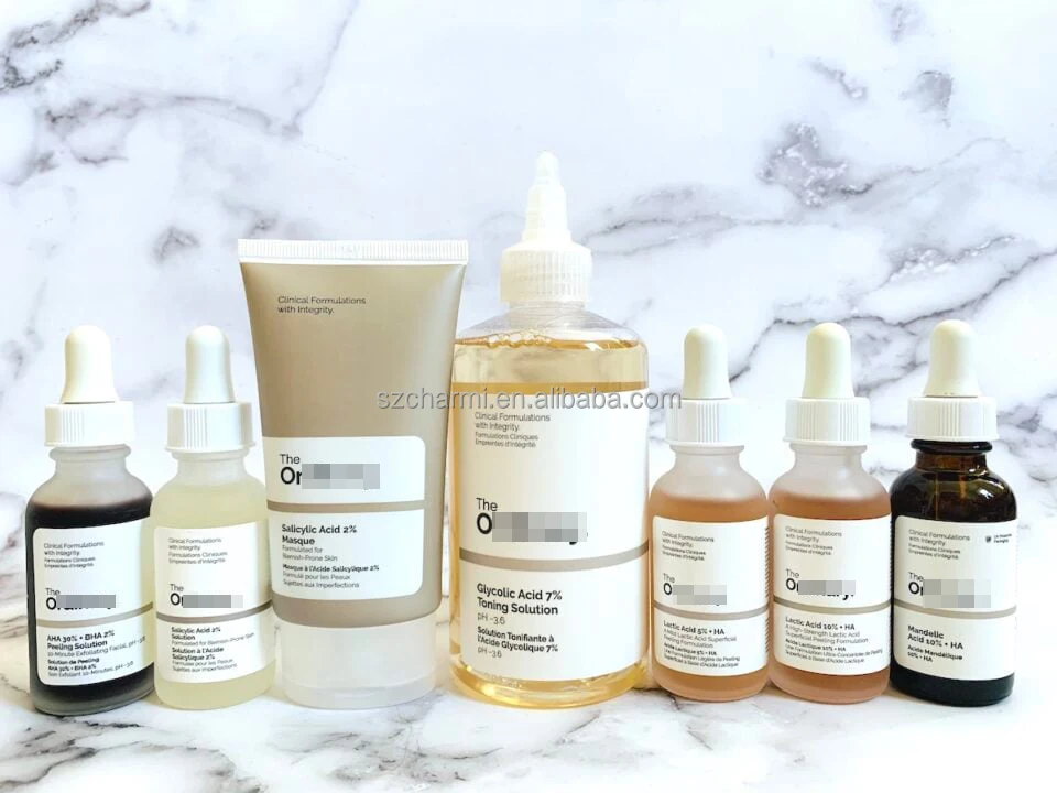 30ml Ordinary Skin Care Serum Hyaluronic Acid 2% B5 Niacinamide 10% Solution AHA 30% + BHA 2% Caffeine Solution Essence