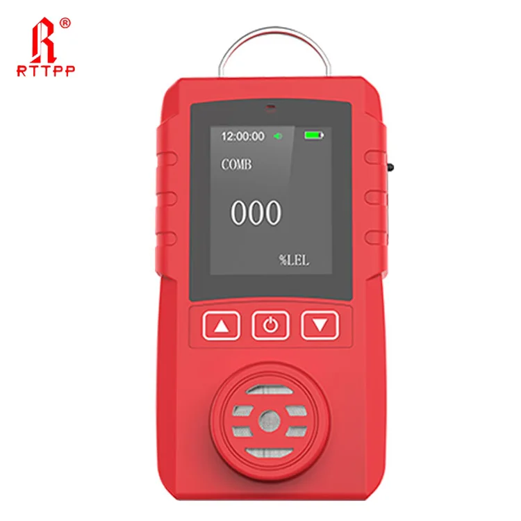 RTTPP Battery Powered Handheld Portable Pocket O2 CO EX LPG Gas Leak Testing Machine Detector de Fugas de H2S SF6 Portatil