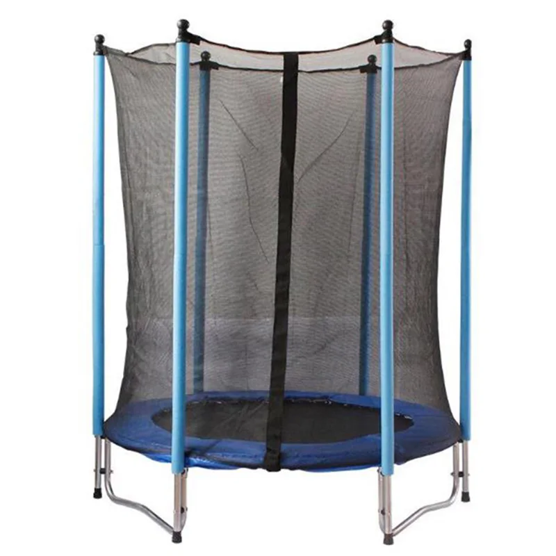 Keepeak High Quality Stainless Steel Sturdy Double Protection Safe Net Trampolines for Kids with Zipper and Buckle