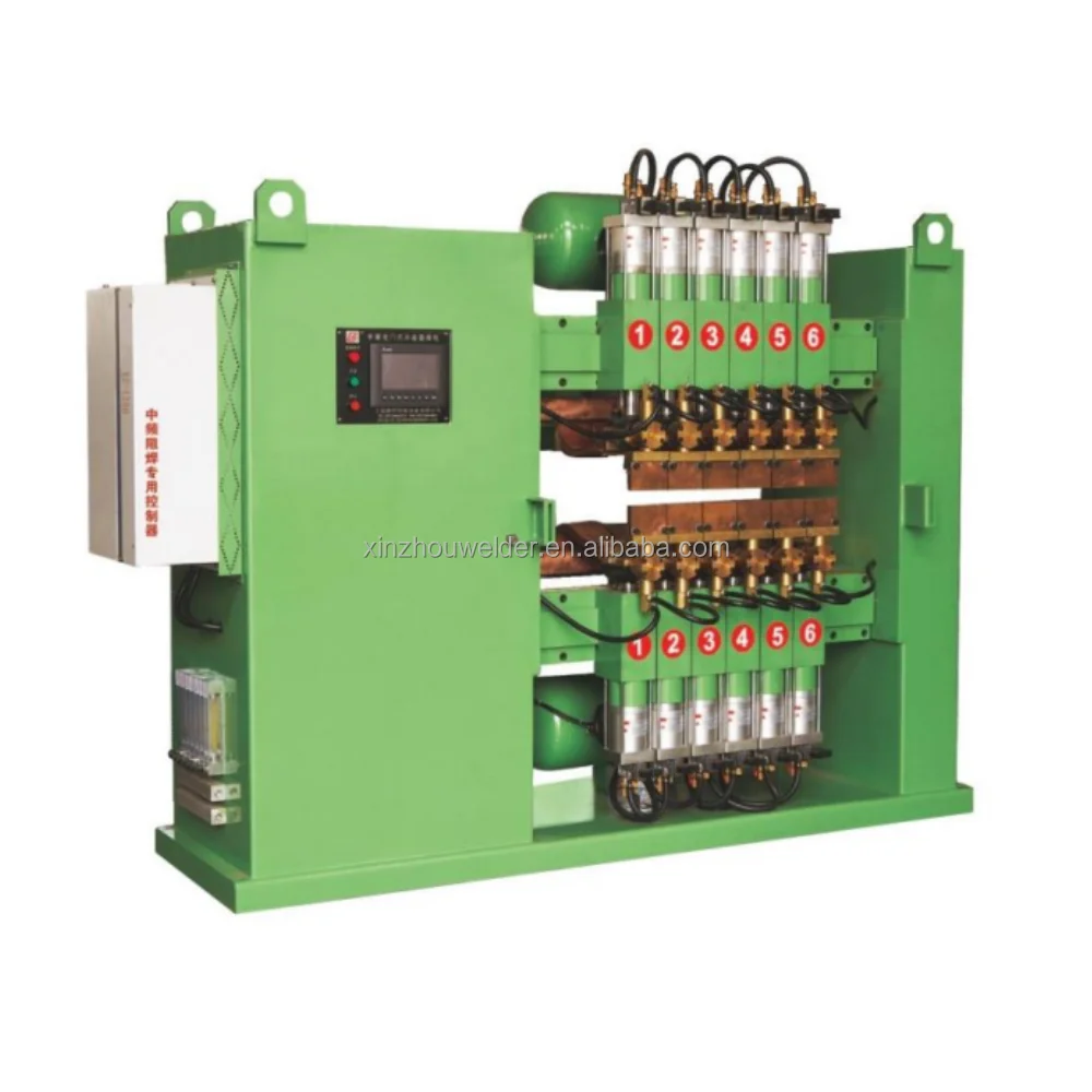 Hot sale automatic line for welding refrigerator grates spot mesh welding machine